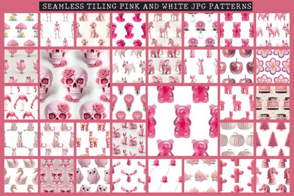 33 Seamless Tiling Pink Themed Patterns: A Professional Resource Review