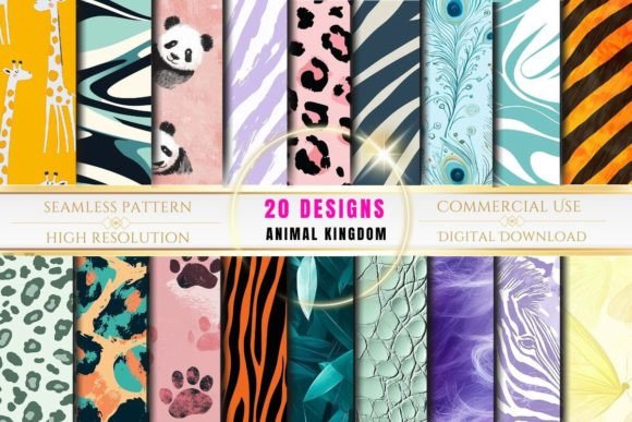Animal Kingdom Seamless Patterns: Transforming Your Creative Vision into Reality