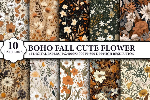 Boho Fall Cute Flowers Patterns: A Practical Review for Creators