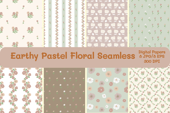 Earthy Pastel Floral Seamless Patterns: A Practical Review for Digital Creators