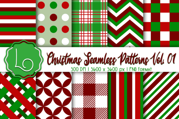 Evaluating Christmas Seamless Patterns Vol. 01 for Professional Holiday Design Projects