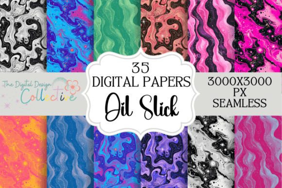 Seamless Psychedelic Oil Patterns: The Ultimate Digital Asset for Creative Projects