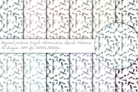 Simple Abstract Shards Patterns