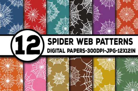 Spider Web Patterns Digital Papers: A Practical Evaluation for Creative Professionals