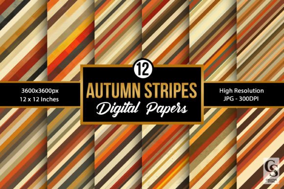 Transforming Your Projects with Fall Autumn Stripes Seamless Patterns