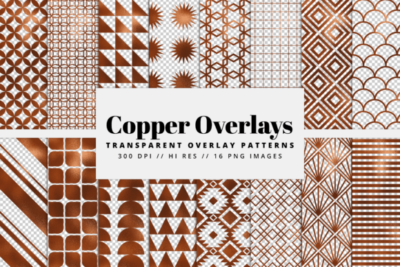 Unlocking Elegance: How Copper Geometric Overlay Patterns Transform Your Creative Projects