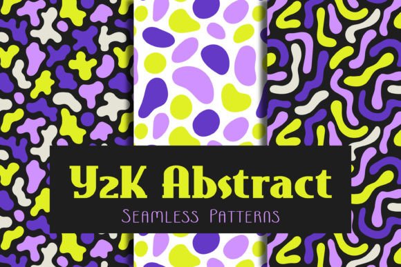 Y2K Abstract Seamless Patterns: A Comprehensive Guide to Retro-Futuristic Design